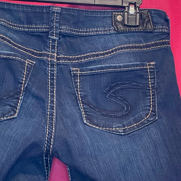 SILVER JEANS CO. SUKI CAPRI SIZE 29 - Picture 6 of 10